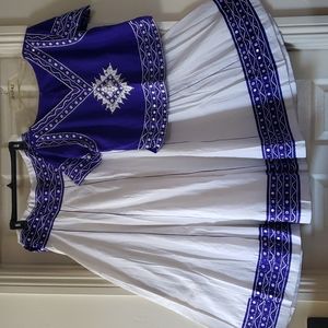 White Indian lehenga choli, Garba dress, navratri party wear, chaniya choli